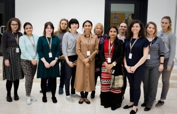 Best Wishes to our dynamic Womens team at the Embassy on the occasion of International Womens Day 2019 8th March 2019