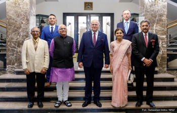 Drive away Ambassador Corrode Embassy of India, Poland & Lithuania