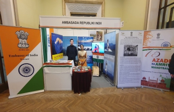 Participation by the Embassy of India in the International Travel and Tourism Fair in Warsaw from 16-18 March 2023