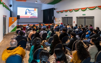 Live Screening of the 100th episode of Shri Narendra Modi, Prime Minister of India's Mann Ki Baat at the Embassy of India, Warsaw at 7:30 am on 30 April 2023