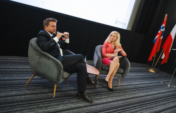 Ambassador Neeta Bhushan attended the Warsaw Security Forum 2026 Annual Ambassador's meeting, where the Mayor  of Warsaw H.E. Mr. Rafal Trzaskowski shared his views on building societal resilience. Organizers of Forum shared agenda & preparations for the Forum.