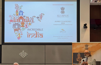 Embassy of India in association with the Polish Chamber of Commerce (KIG) and Indo-Polish Chamber of Commerce and Industry (IPCCI) organized a tourism promotion session Journey to Incredible India on 2 July.