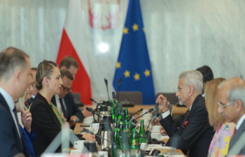  Meeting of Hon’ble EAM, Dr. S. Jaishankar with the India-Poland Parliamentary Group in Warsaw. (4 September 2026)